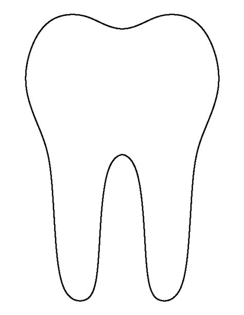 Tooth Pattern Printable